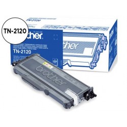 Toner laser brother tn2120 couleur noir haute capacité 2600p