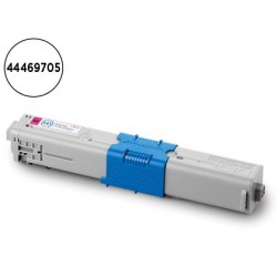 Toner laser oki 44469705 pour c310/c330/c510/c530 couleur...