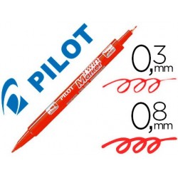 Stylo-feutre pilot twin marker pointe fibre polyester...