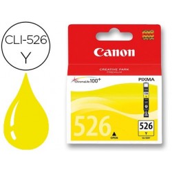 Cartouche canon jet d'encre 4543 b001-cli526y couleur...