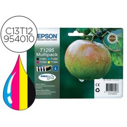 Cartouche epson t1295 jet d'encre c13t12954010 pack 4 encres