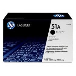 Toner laser hp n.51a q7551a couleur noir 6500p