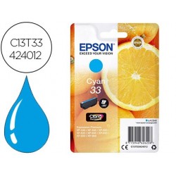 Cartouche epson t3342 jet d'encre orange claria couleur cyan