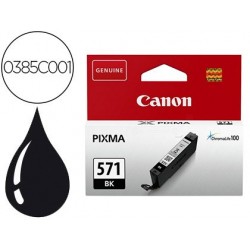 Cartouche canon jet d'encre 0385c001-cli-571bk couleur noir