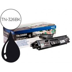 Toner laser brother tn326bk couleur noir 4000p