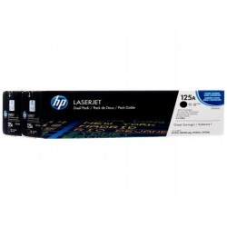 Toner laser hp cb540ad couleur noir 4400 pag bi-pack