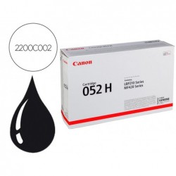 Cartouche laser canon crg 052h couleur noir 9 200 pag