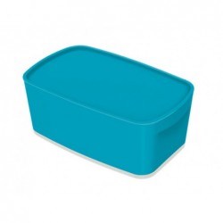 Boîte de rangement avec couvercle - 5 litres - Bleu LEITZ My Box Cosy