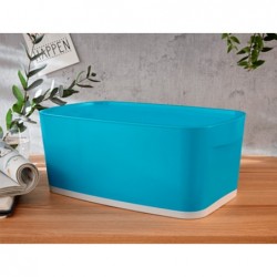 Boîte de rangement avec couvercle - 5 litres - Bleu LEITZ My Box Cosy