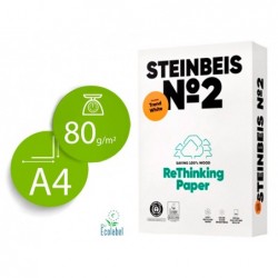 Papier steinbeis recycle multifonction n 2- 80 gr a4 blanc