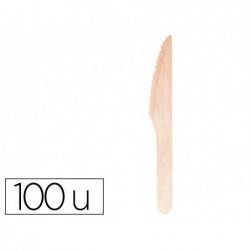 Couteau en bois coldis diametre 165cm paquet de 100 unites