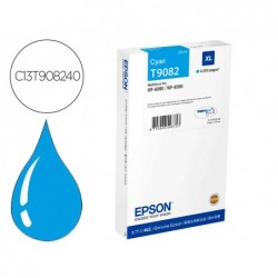 Cartouche encre epson wf-6590dwf/wf-6090dwáxl cyan