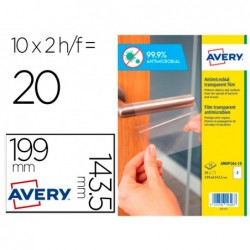 Films avery antimicrobiens adhesif amovible1996x1435mm...