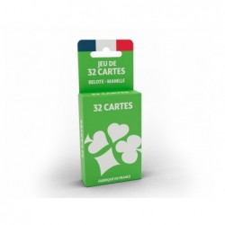 Jeu de 32 cartes cartamundi basic ecopack