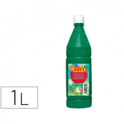 Gouache jovi liquide bouteille 1000 ml. vert fonc .