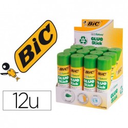 Colle bic ecolutions glue stick - lavable - tube de 36 gr...