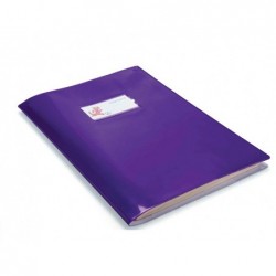 Protege-cahier colorosa pvc 300mic cm. 21x30 violet