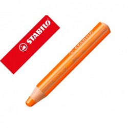 Crayon multi talents stabilo woody 3 in 1 orange