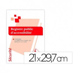 Registre public d'accessibilit - format : 21 x 297 cm -...