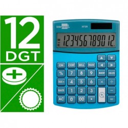 Calculatrice de bureau liderpapel xf28 12 chiffres double...