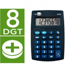 Calculatrice de poche liderpapel xf01 8 chiffres avec...