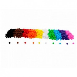 Pack mini pompons sodertex colores - 1 cm - 1000 pcs - 10...