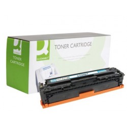 Toner laser q-connect compatible imprimantes hp cb541a...