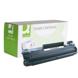 Toner laser q-connect compatible imprimantes hp cb436a...