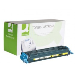 Toner laser q-connect compatible imprimantes hp q6002a...