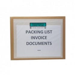 Pochette adhesive paper list porte-documents cristal c4...