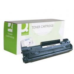 Toner laser q-connect compatible imprimantes hp cb435a...