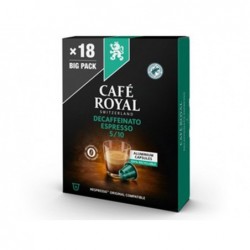 Cafe royal espresso decaffeinato s comp 18 capsules