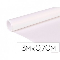 Rouleau papier kraft clairefontaine blanc 65gr 3mx070m