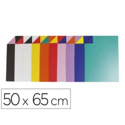Carton bicolore clairefontaine 50x65cm 150g coloris...