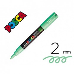 Marqueur peinture pointe pinceau posca pc1mc vert clair