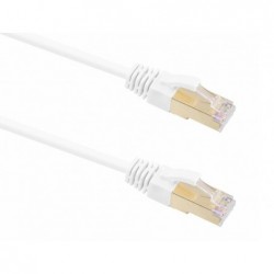 Cable t'nb rj45 m /m sftp cat7 droit blinde relie pc a...