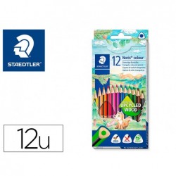 Crayons de couleur staedtler noris 187 triangulaires en...