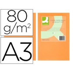 Papier couleur q-connect multifonction a3 80g/m2...