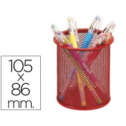 Pot à crayons q-connect maille métallique hauteur 105mm...