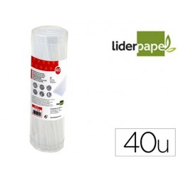 Baton de colle liderpapel 7x200mm boite 40 unites