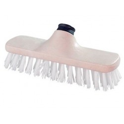 Brosse lave-pont nylon douille vis 22cm