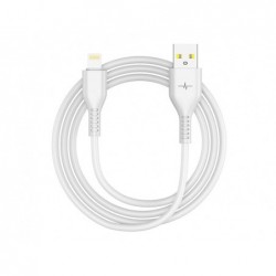 Cable lightning liquide silicone quick charge  3.0/2.0....