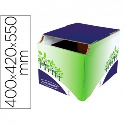 Collecteur fellowes bankers box carton 400x420x550mm