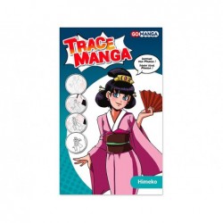 Trace-manga go manga 2 pochoirs silhouette a tracer tenue...