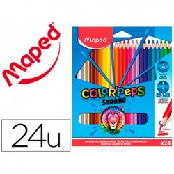 Crayon de couleur maped color pep's design monster pointe...