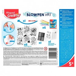 Kit de dessin MAPED CREATIV BLOWPEN ART