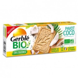 Biscuits gerble bio pavot coco 33g