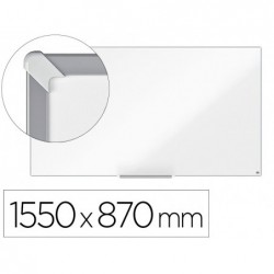 Tableau blanc nobo widescreen 70/' emaille cadre mince...