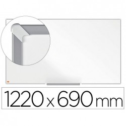 Tableau blanc nobo widescreen 55/' emaille cadre mince...