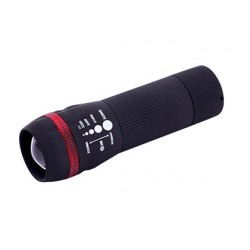 Lampe torche q-connect plastique avec zoom 1 watt mode...